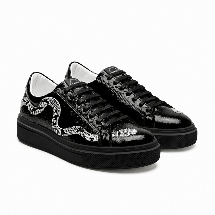 Sneakers Low-Top, Piele, Viper Mono