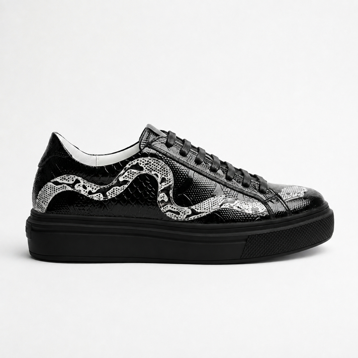 Sneakers Low-Top, Piele, Viper Mono
