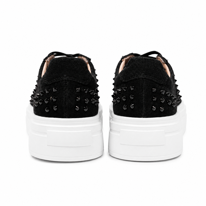 Sneakers Low-Top, Piele, Studded Suede