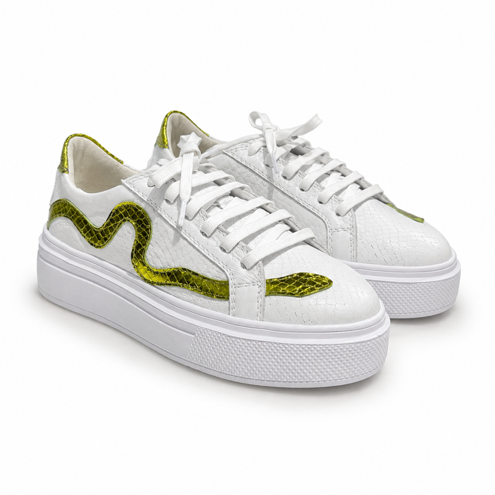 Sneakers Low-Top, Piele, Acid Python