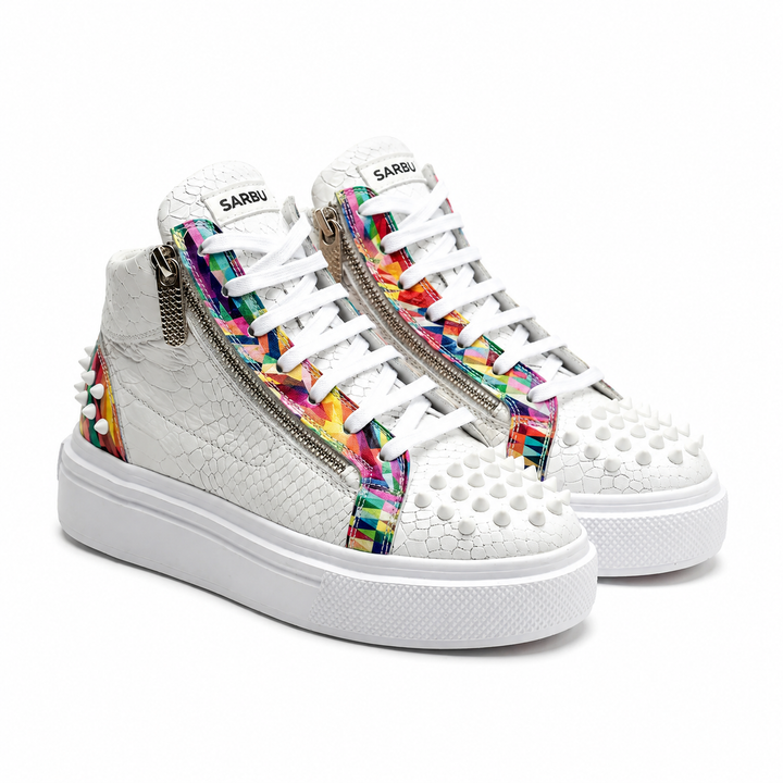 Sneakers Hi-Top, Piele, Vivid Street