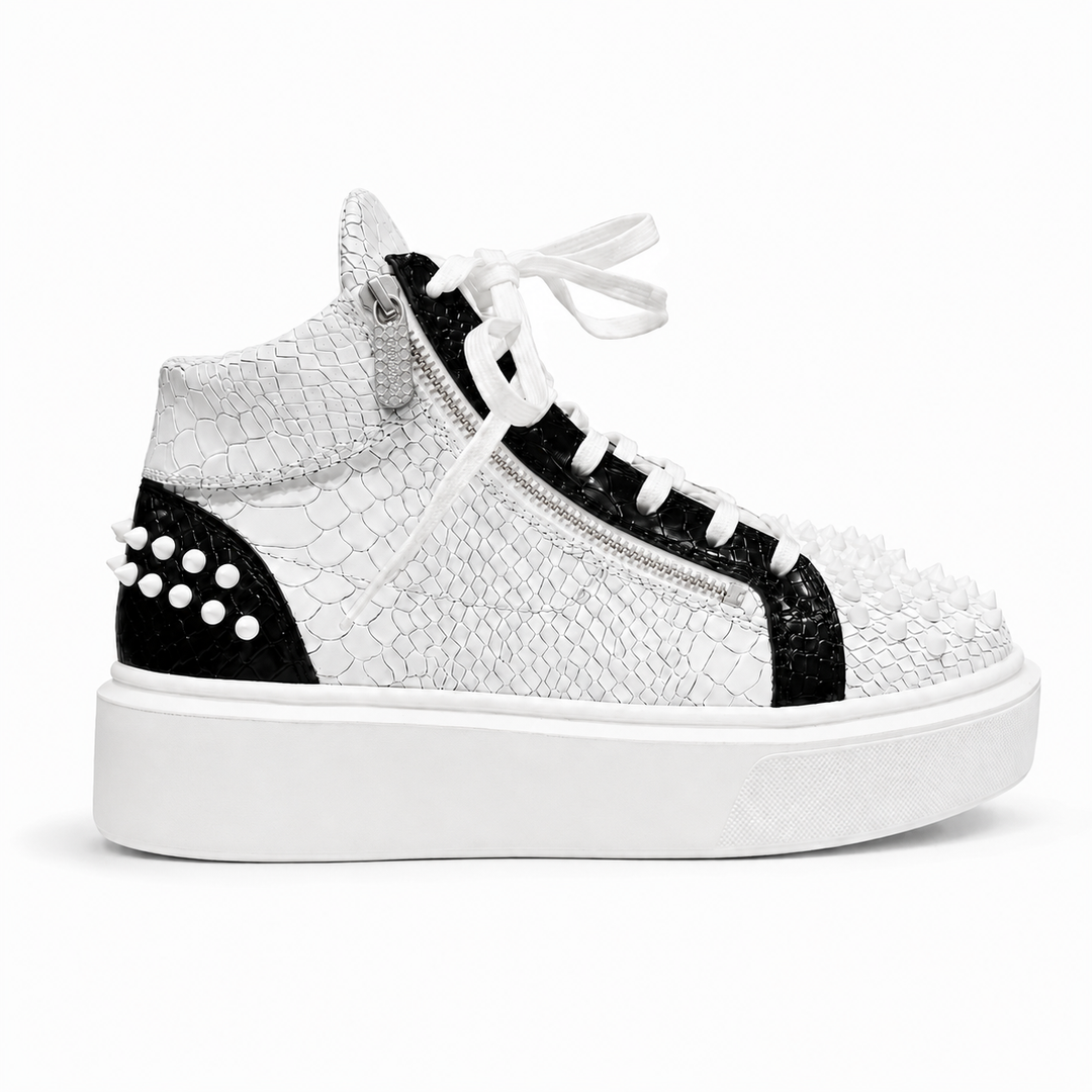 Sneakers Hi-Top, Piele, Crown Peak