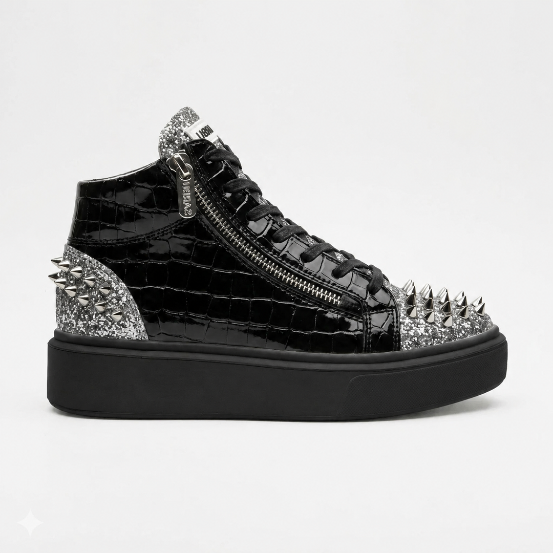 Sneakers Hi-Top, Piele, Tiny Tiger