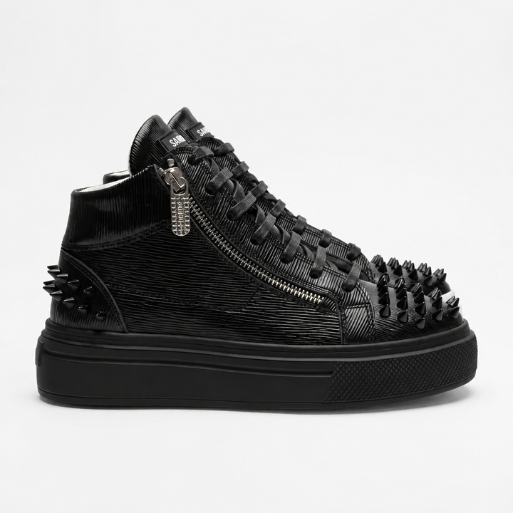 Sneakers Hi-Top, Piele, Urban Rib