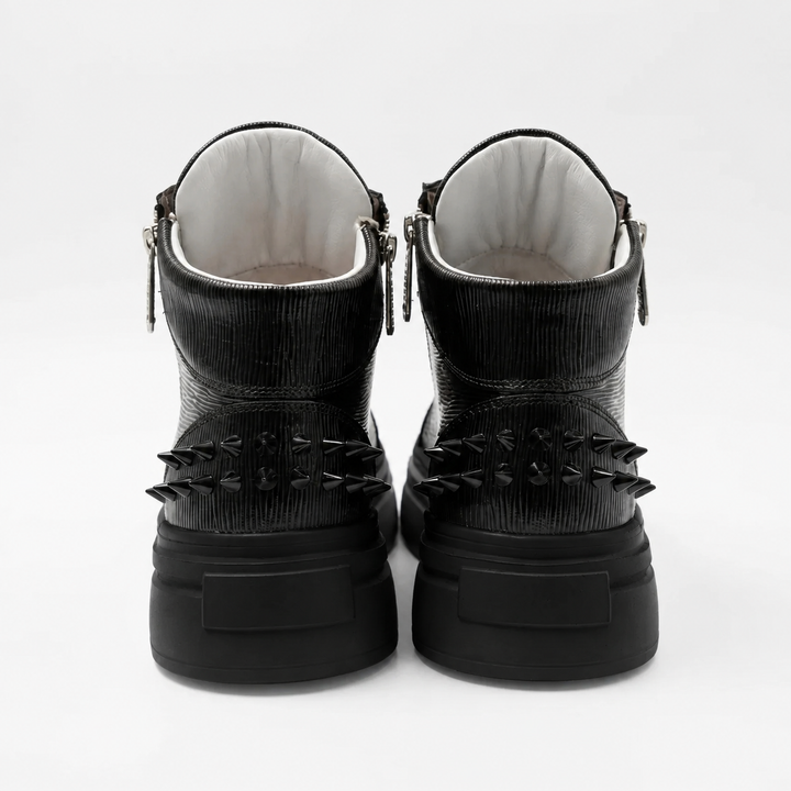 Sneakers Hi-Top, Piele, Urban Rib