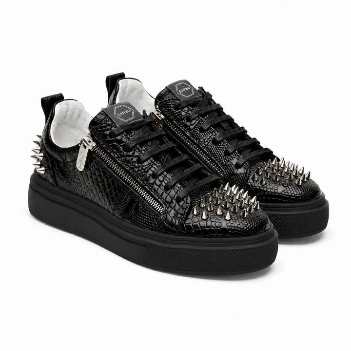 Sneakers Low-Top, Piele, Phantom