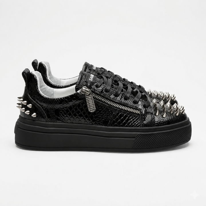 Sneakers Low-Top, Piele, Phantom