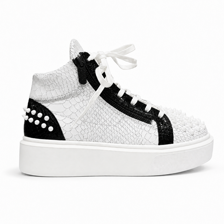 Sneakers Hi-Top, Piele, Crown Peak