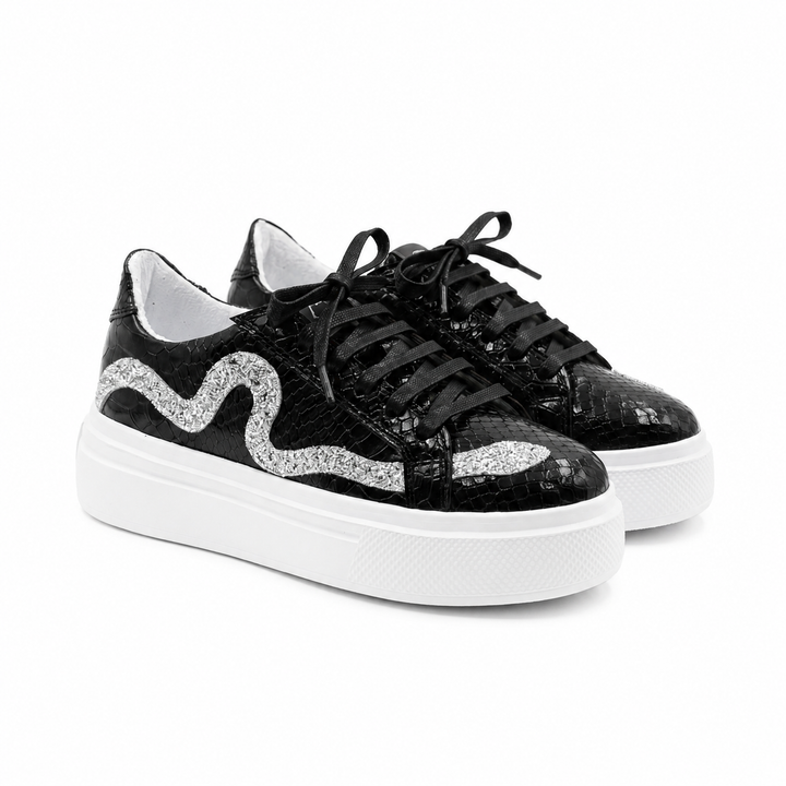 Sneakers Low-Top, Piele, Stardust Cobra