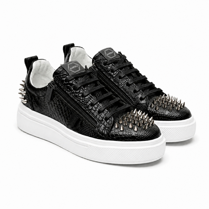 Sneakers Low-Top, Piele, Phantom