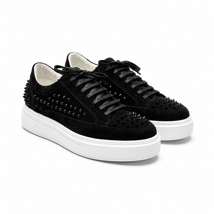Sneakers Low-Top, Piele, Suede