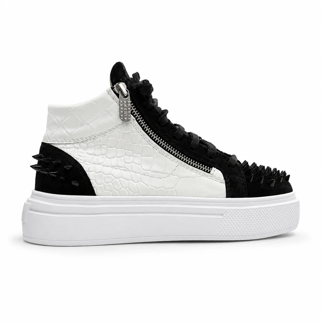 Sneakers Hi-Top, Piele, Vertex Bold