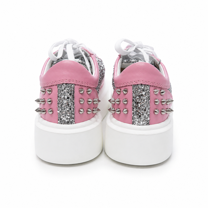 Sneakers Low-Top, Piele, Pink Rush