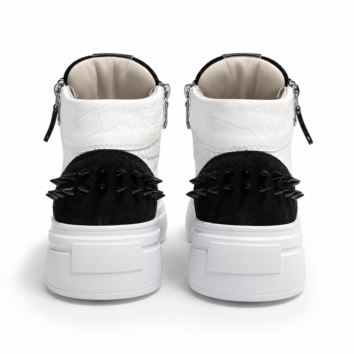 Sneakers Hi-Top, Piele, Vertex Bold