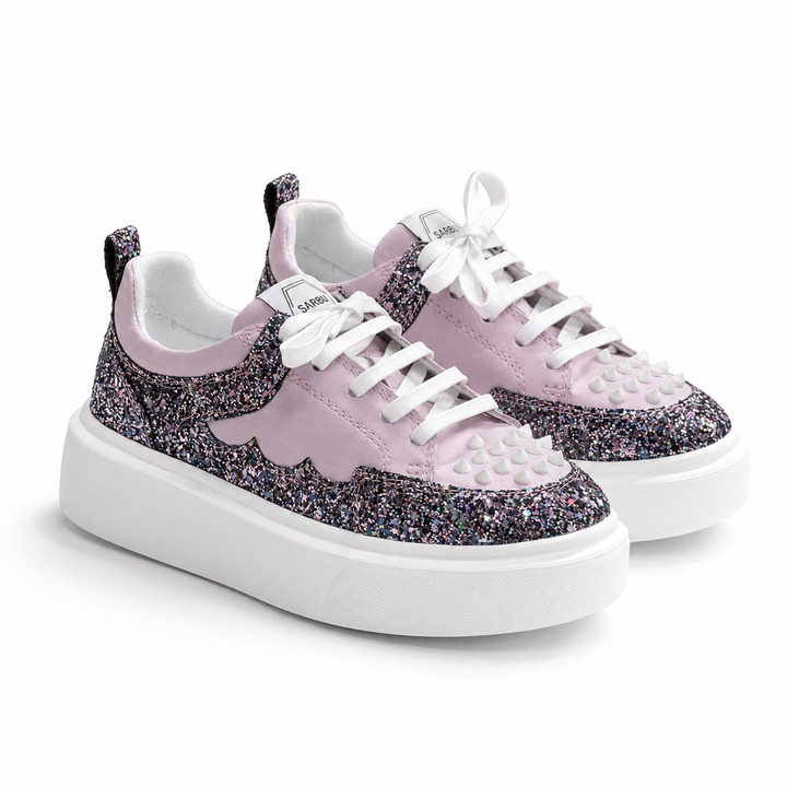 Sneakers Low-Top, Piele, Blush Stardust