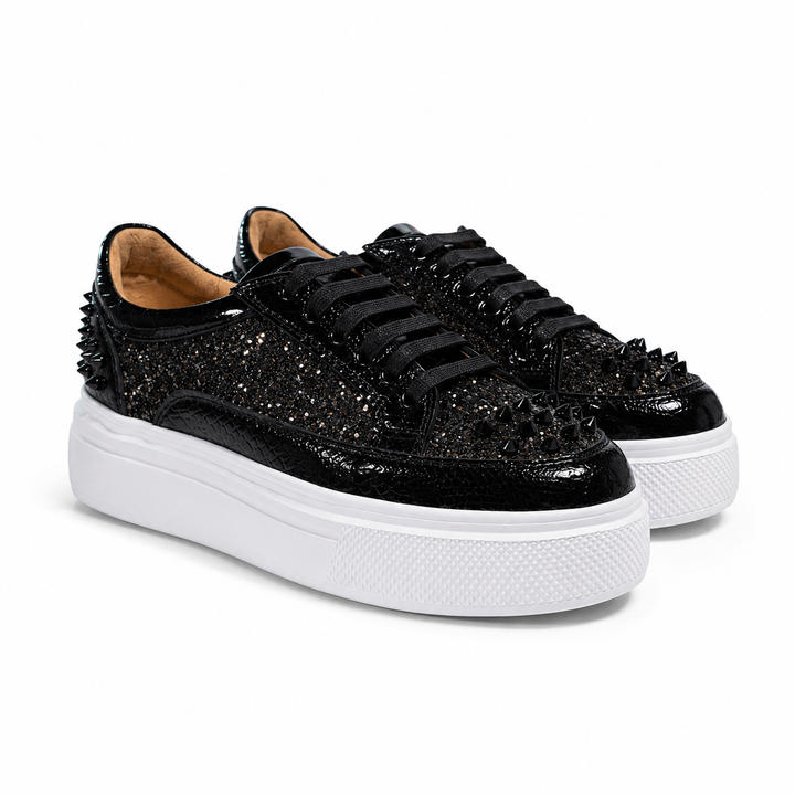 Sneakers Low-Top, Piele, Copper Glow