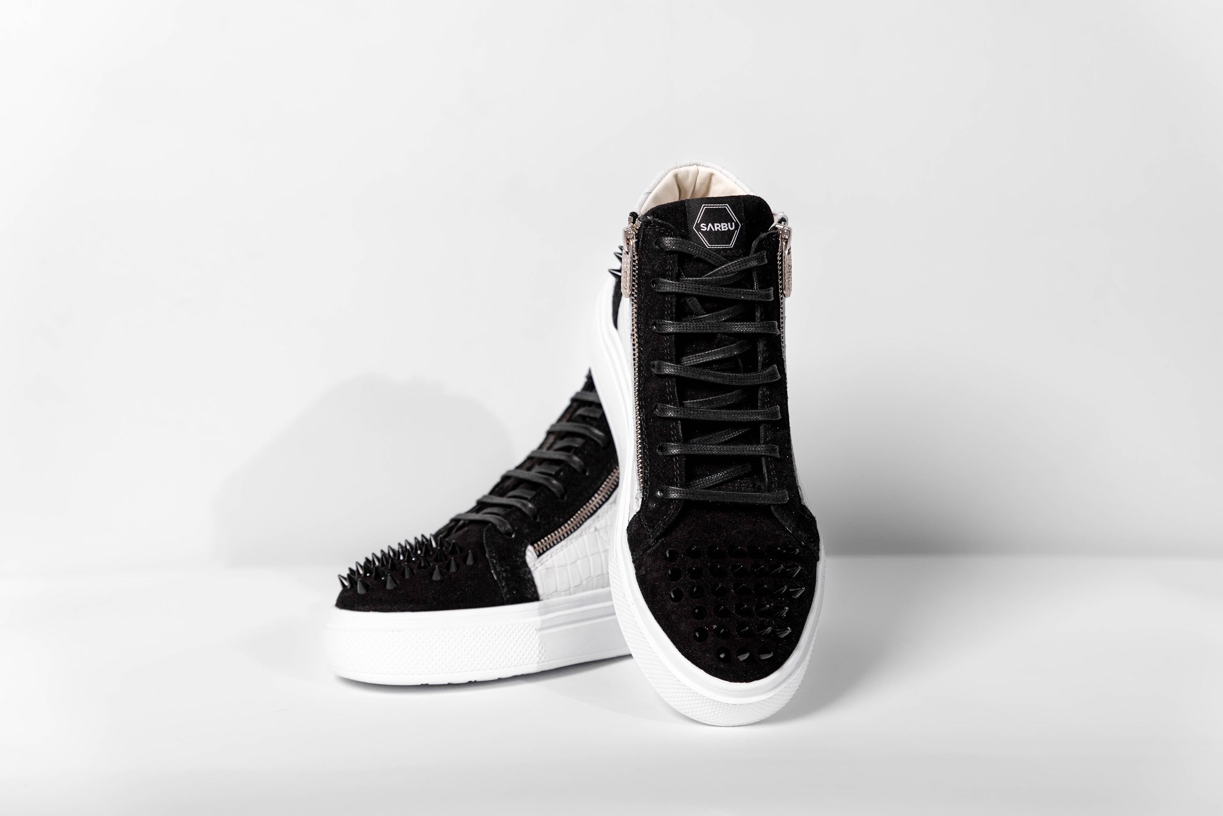 Sneakers înalți IF102-02 - Sarbu Atelier – sarbustore.ro