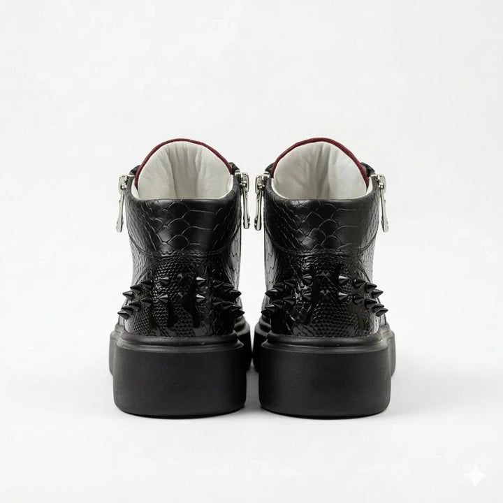 Sneakers Hi-Top, Piele, Obsidian Edge
