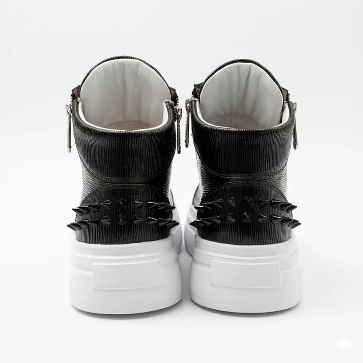 Sneakers Hi-Top, Piele, Urban Rib