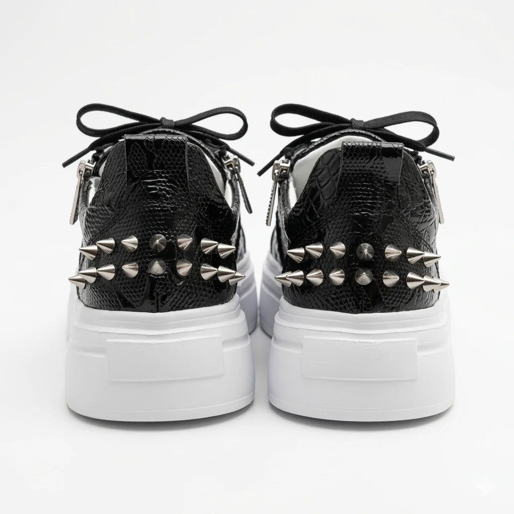 Sneakers Low-Top, Piele, Phantom