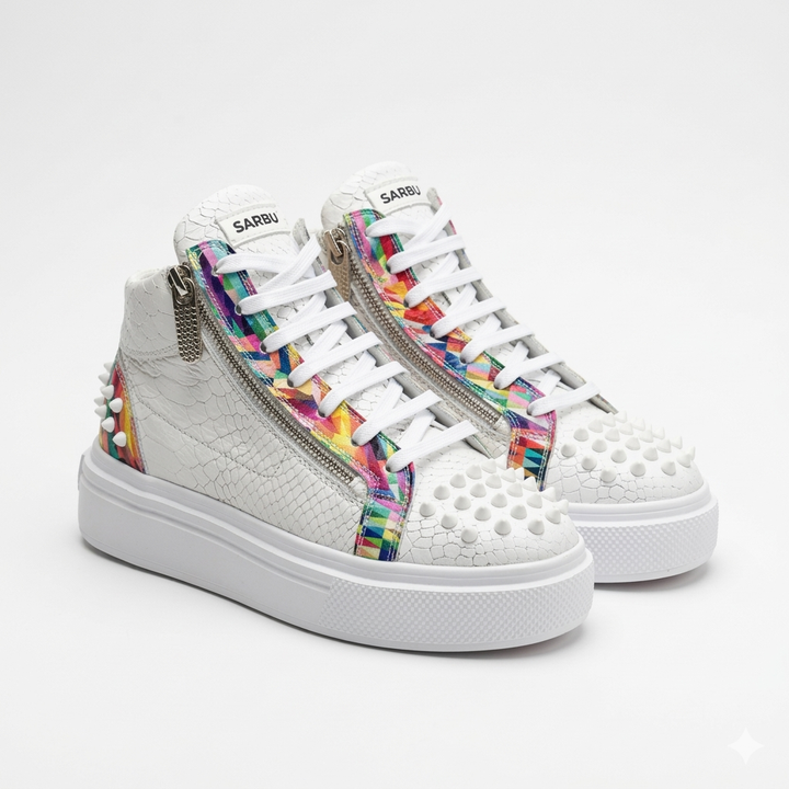 Sneakers Hi-Top, Piele, Vivid Street