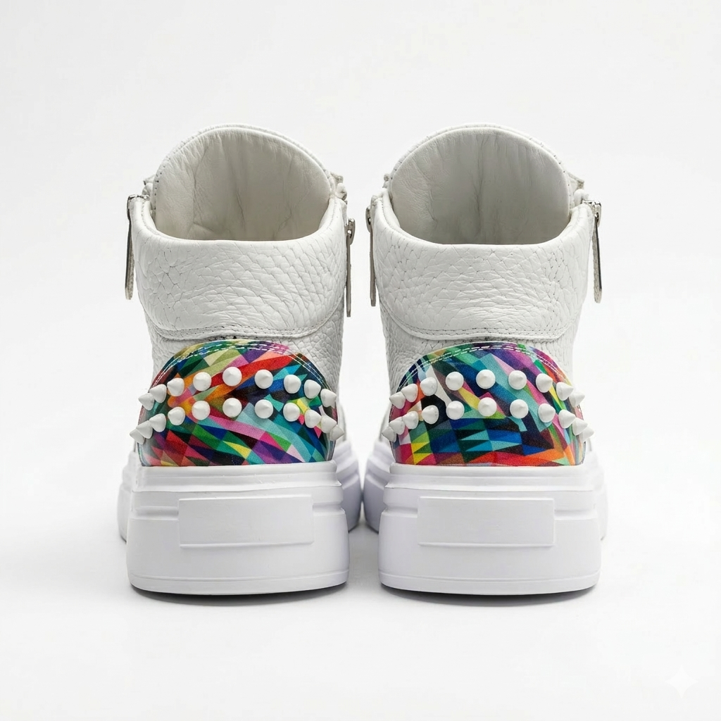 Sneakers Hi-Top, Piele, Vivid Street
