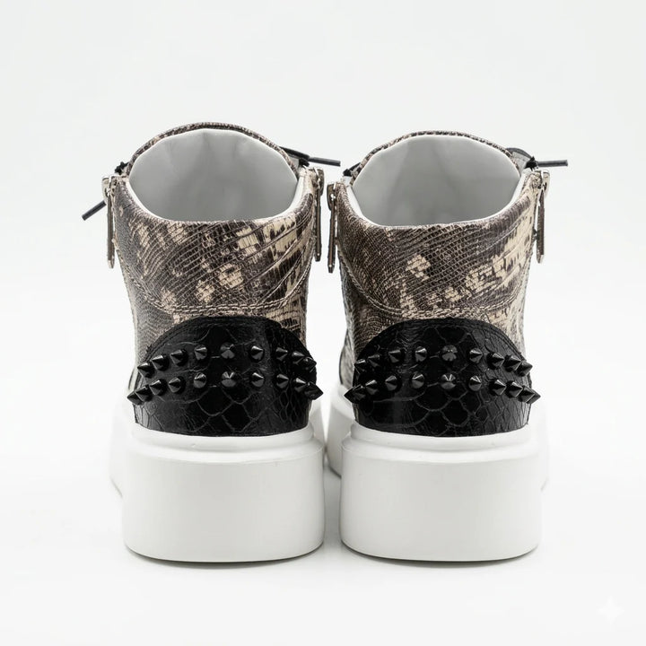 Sneakers Hi-Top, Piele, Iguana Reign