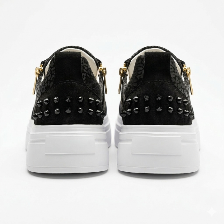 Sneakers Low-Top, Piele, Dark Luxe