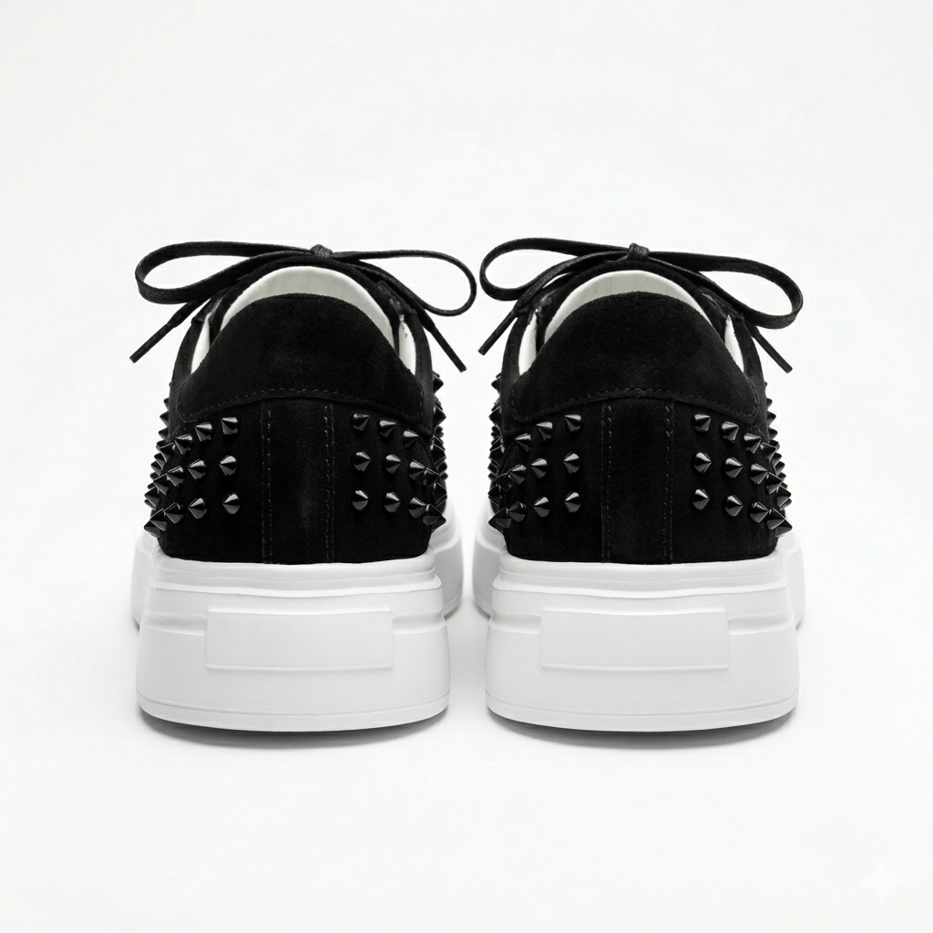 Sneakers Low-Top, Piele, Suede