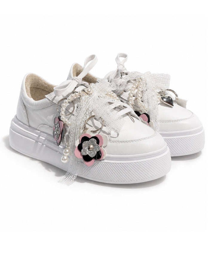 Sneakers Low-Top, Piele, Pearl Bloom