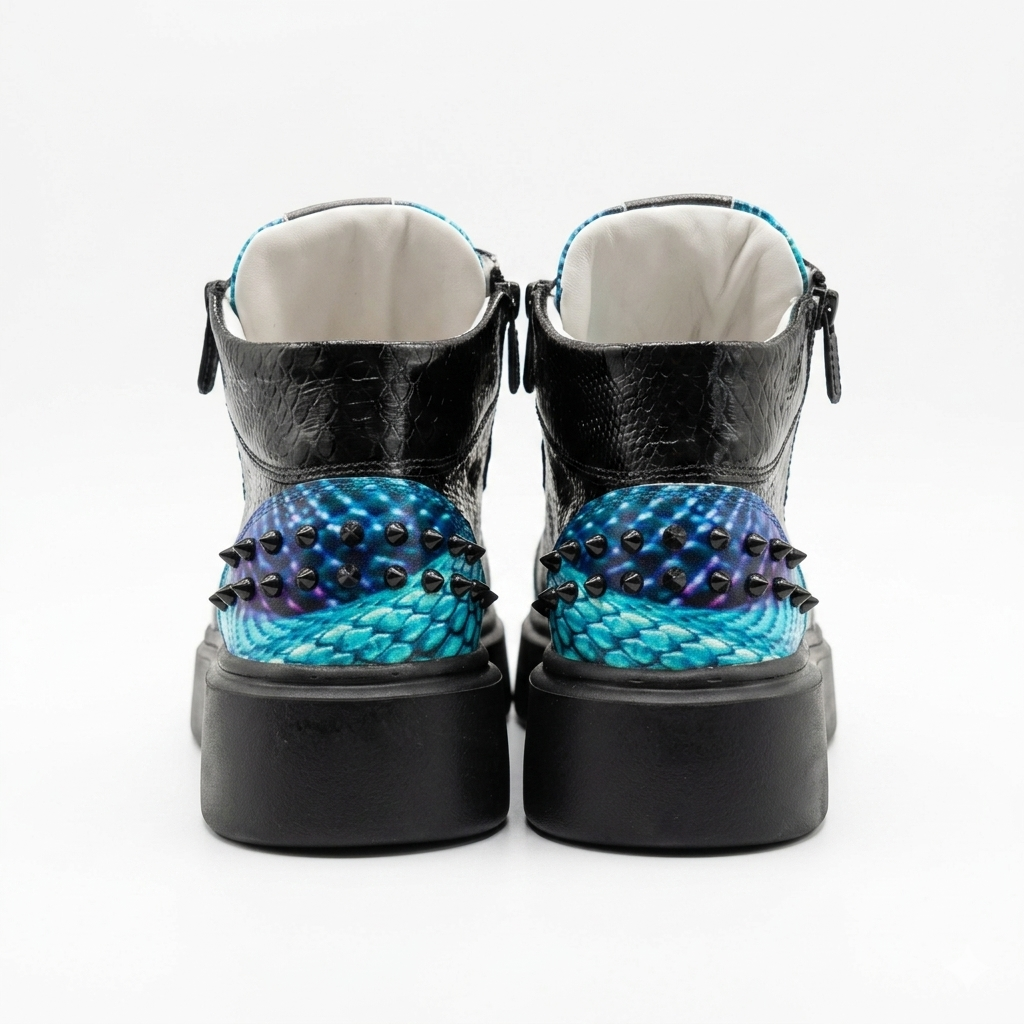 High Sneakers AZURE VENOM
