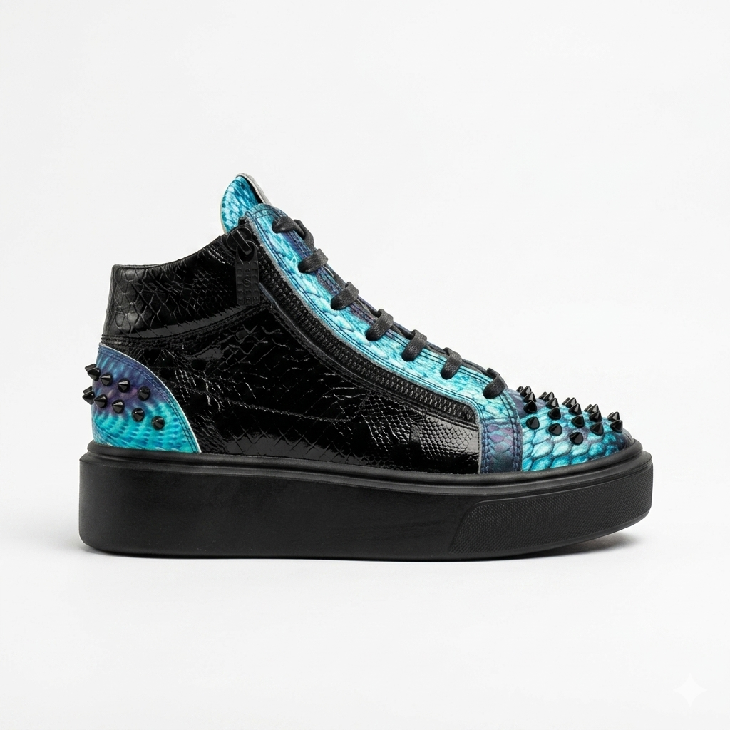 High Sneakers AZURE VENOM