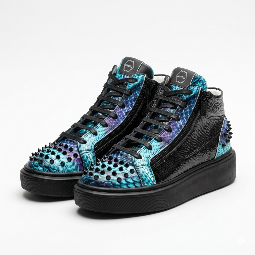 High Sneakers AZURE VENOM