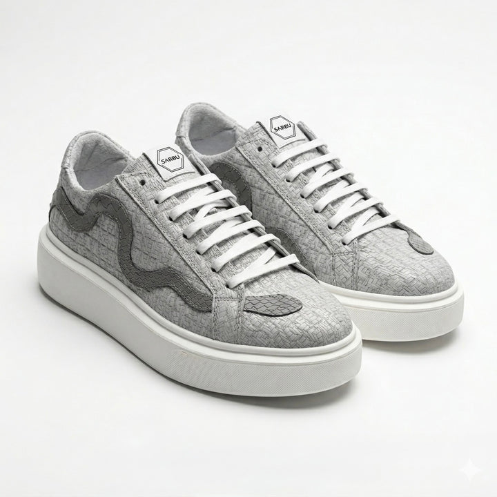 Sneakers Low-Top, Piele, Ash Adder