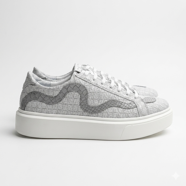 Sneakers Low-Top, Piele, Ash Adder