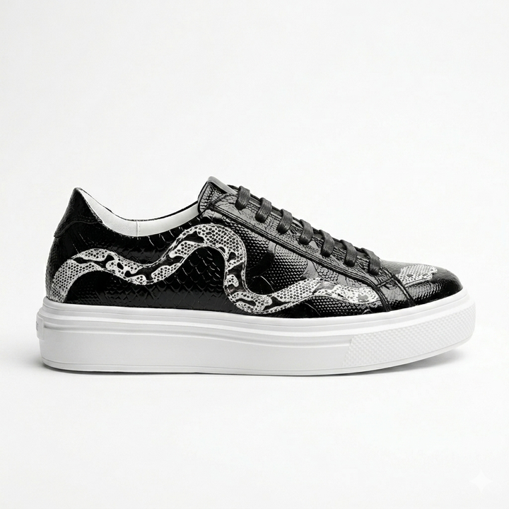 Sneakers Low-Top, Piele, Viper Mono