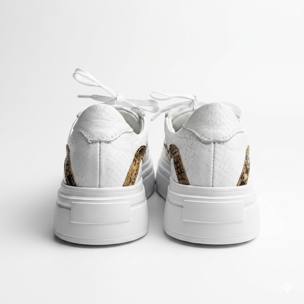 NEW Collection Snake Low Sneakers - "Sahara Wave"