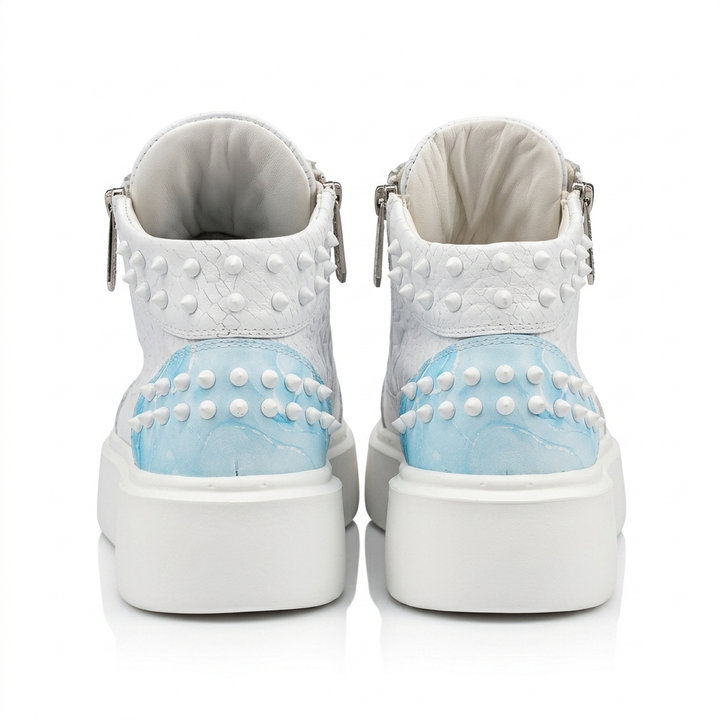 Sneakers Hi-Top, Piele, Frost Bite