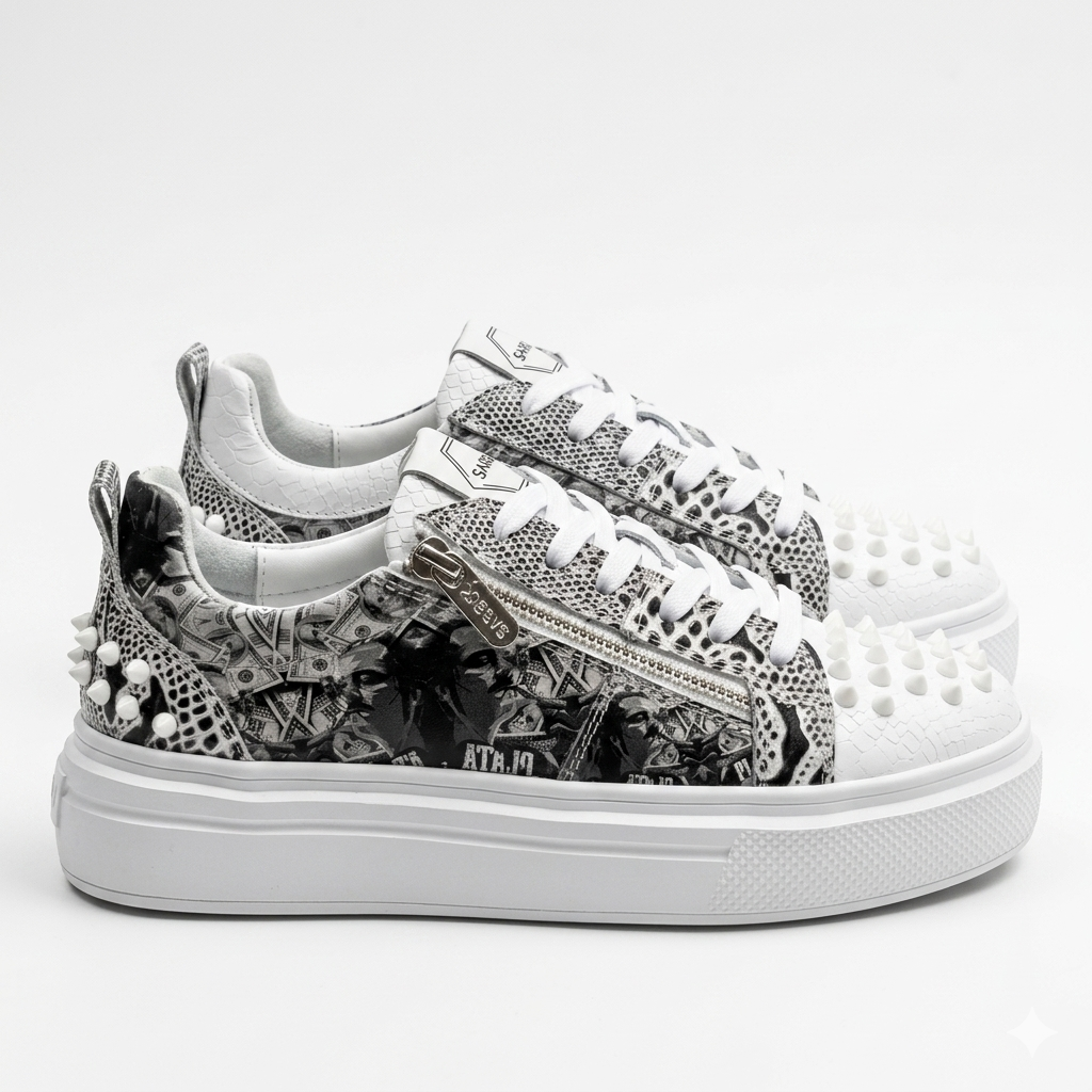Sneakers Low-Top, Piele, El Patron