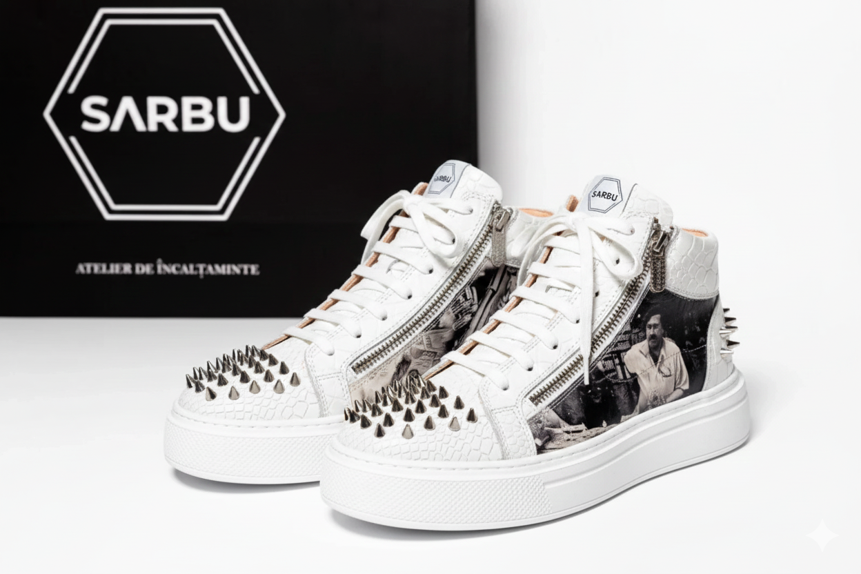 High Sneakers Pablo Escobar