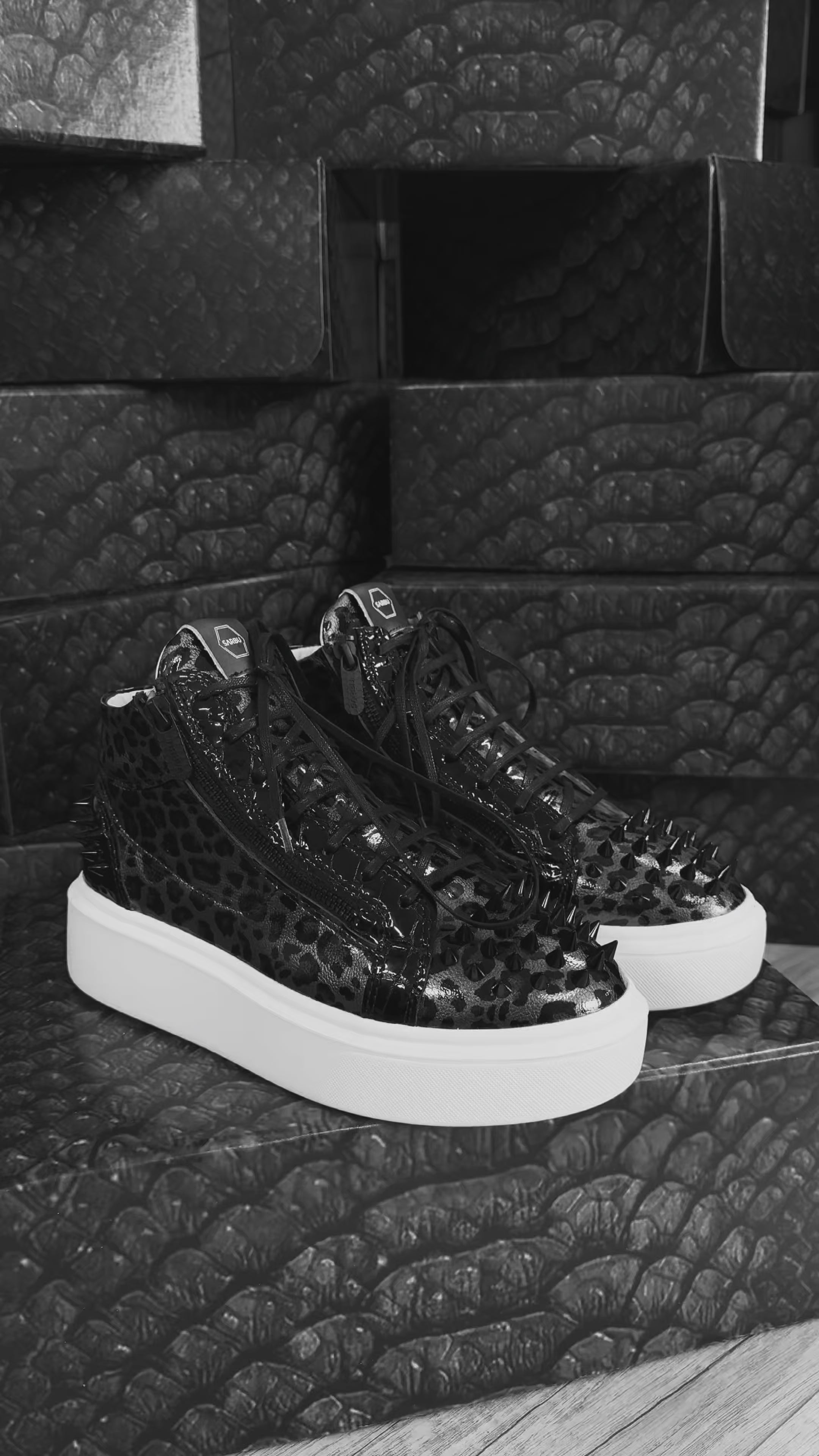 High Sneakers Ultra Limited Edition Leopard