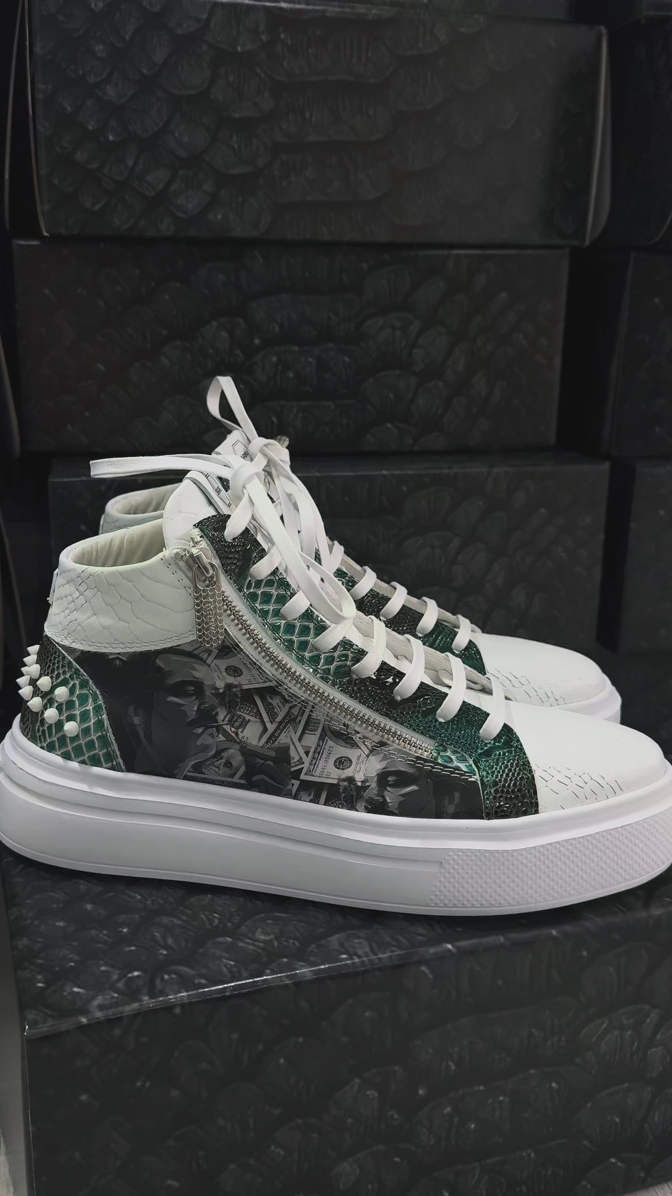 High Sneakers Ultra Limited Edition El Chapo